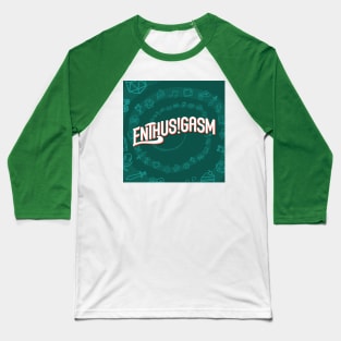 Enthusigasm Square Podcast Cover Art Baseball T-Shirt